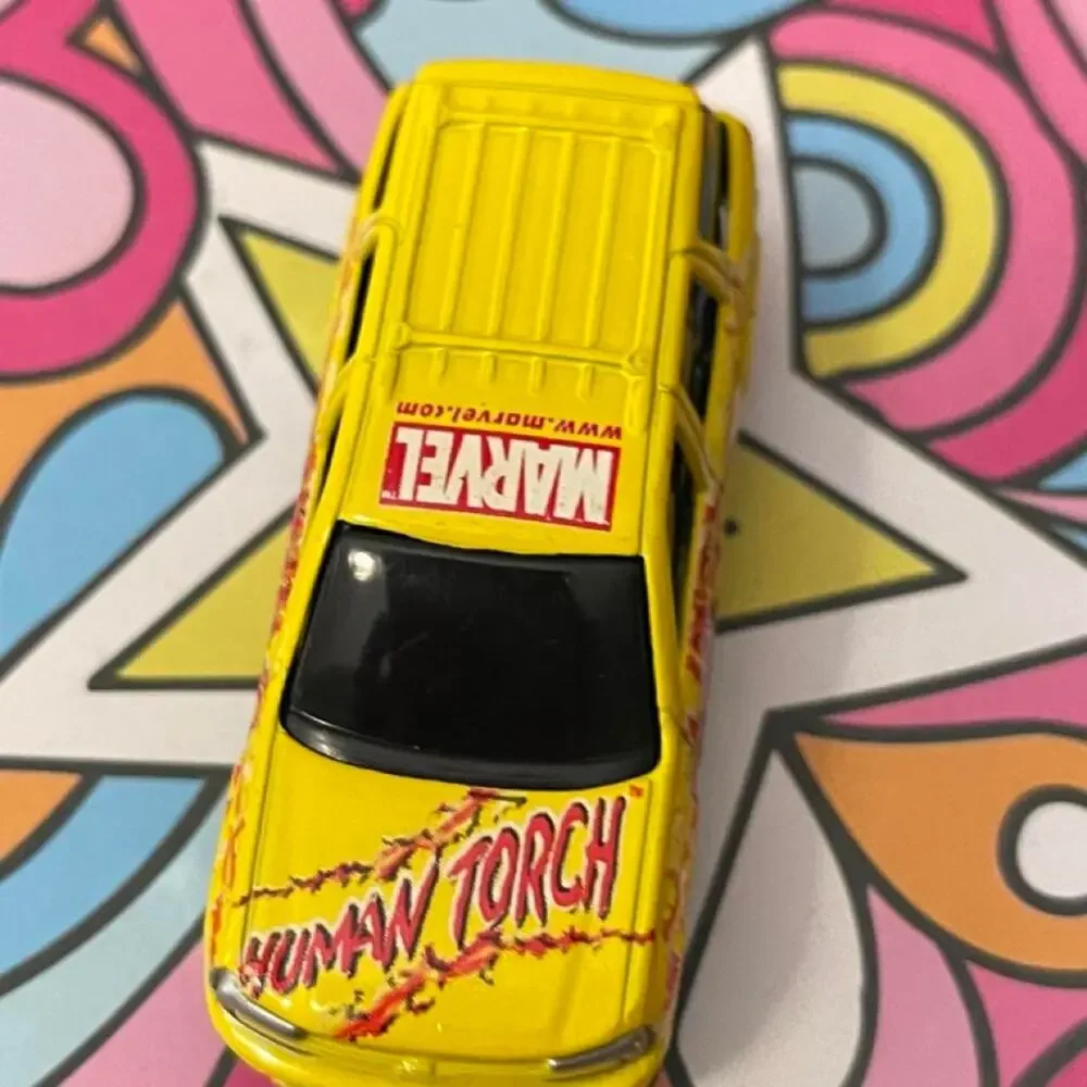 Maisto 2002 marvel human torch  Die-cast Toy Car
